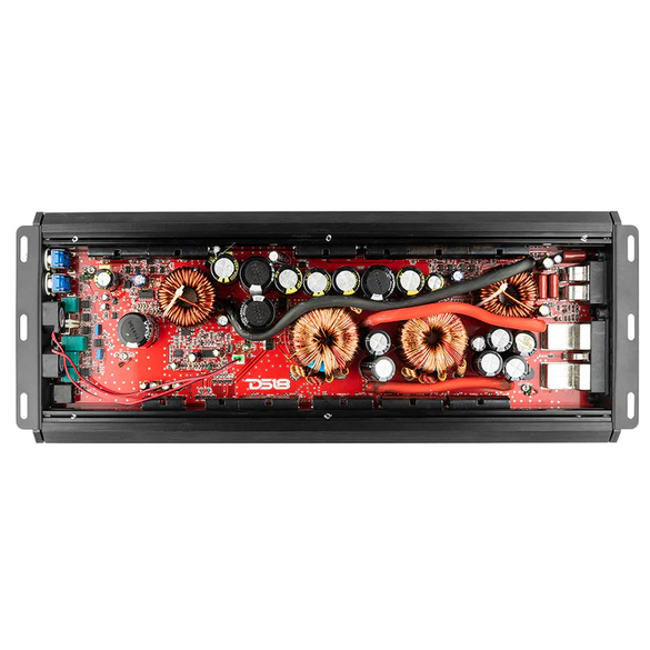 Amplificador de subwoofer monobloque Clase D DS18 ZXI.1XXL - 1 x 3000 vatios Rms a 1 ohmio